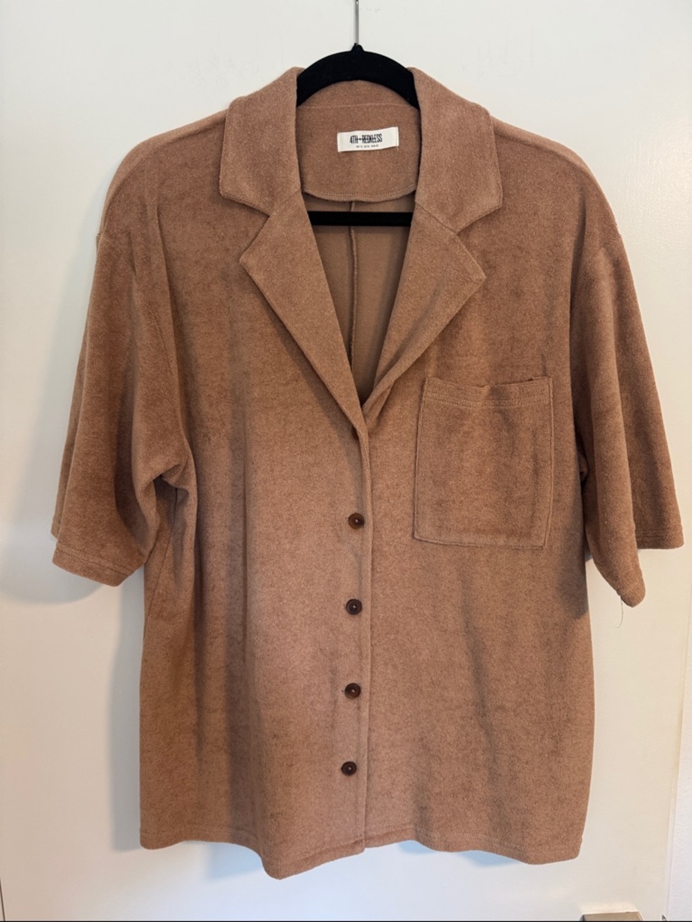 4th and reckless size XL womens terry cloth top
